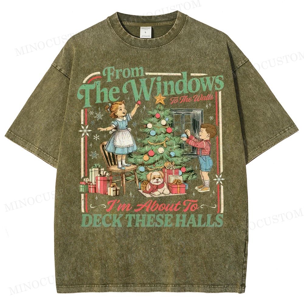 From Windows To Walls, I'm About To Decorate These Hall Washed T-Shirt 