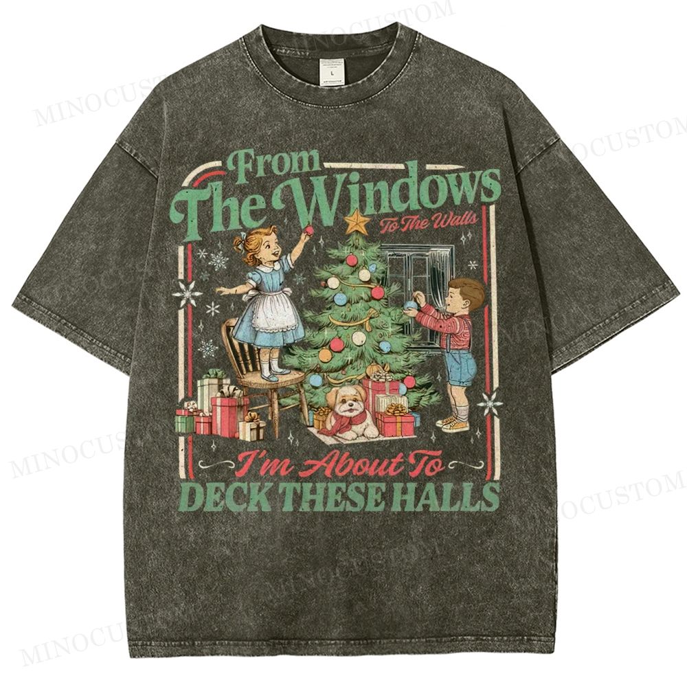 From Windows To Walls, I'm About To Decorate These Hall Washed T-Shirt 