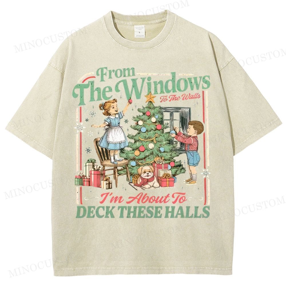 From Windows To Walls, I'm About To Decorate These Hall Washed T-Shirt 