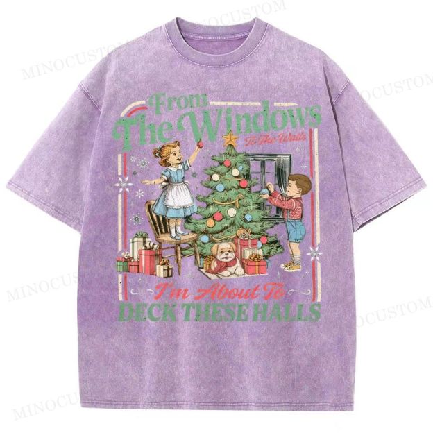From Windows To Walls, I'm About To Decorate These Hall Washed T-Shirt 