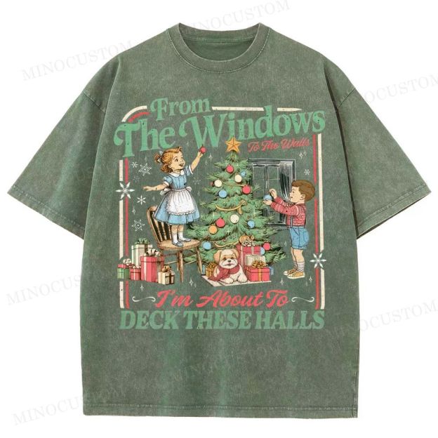 From Windows To Walls, I'm About To Decorate These Hall Washed T-Shirt 