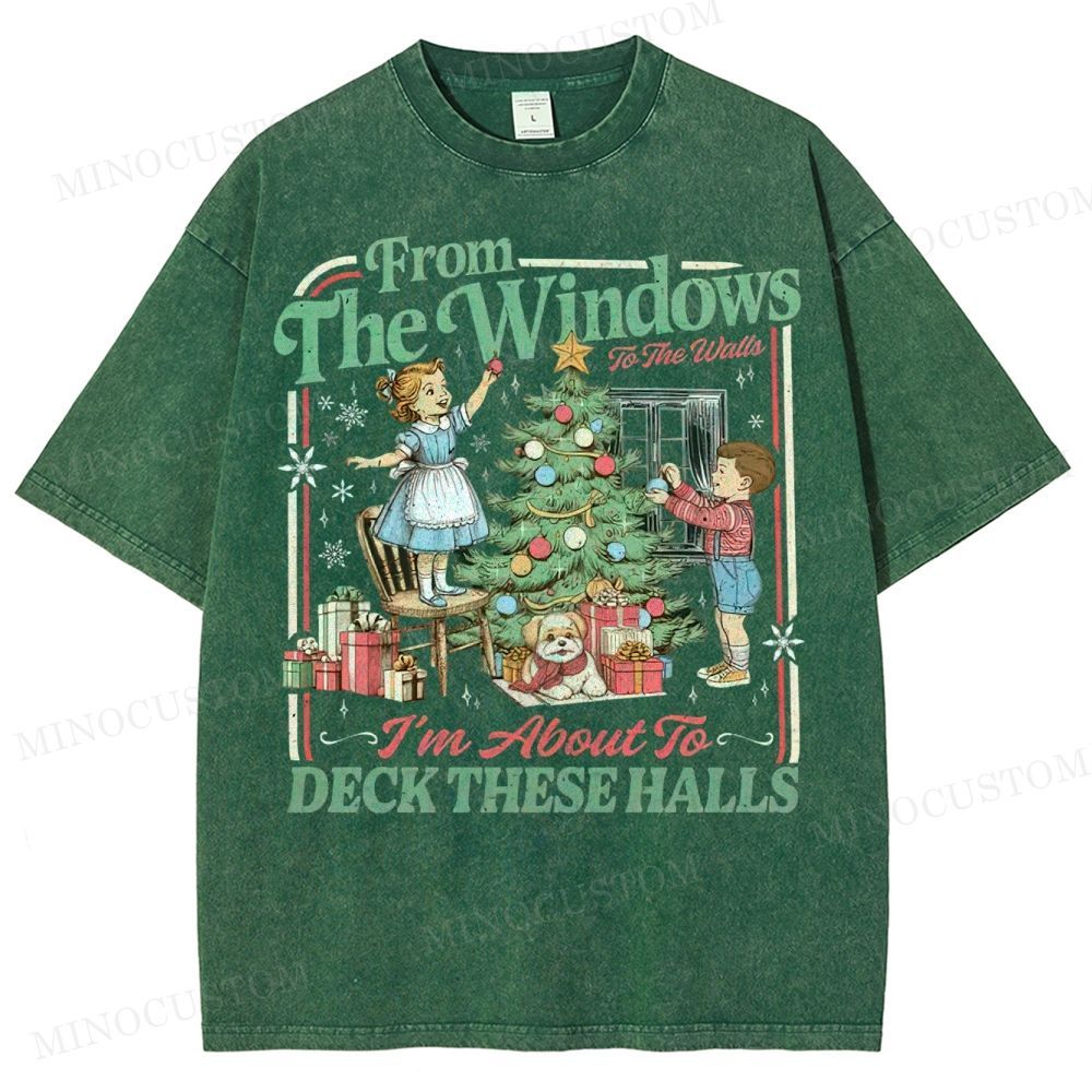 From Windows To Walls, I'm About To Decorate These Hall Washed T-Shirt