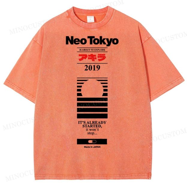 Neo Tokyo 2019  Washed T-Shirt 