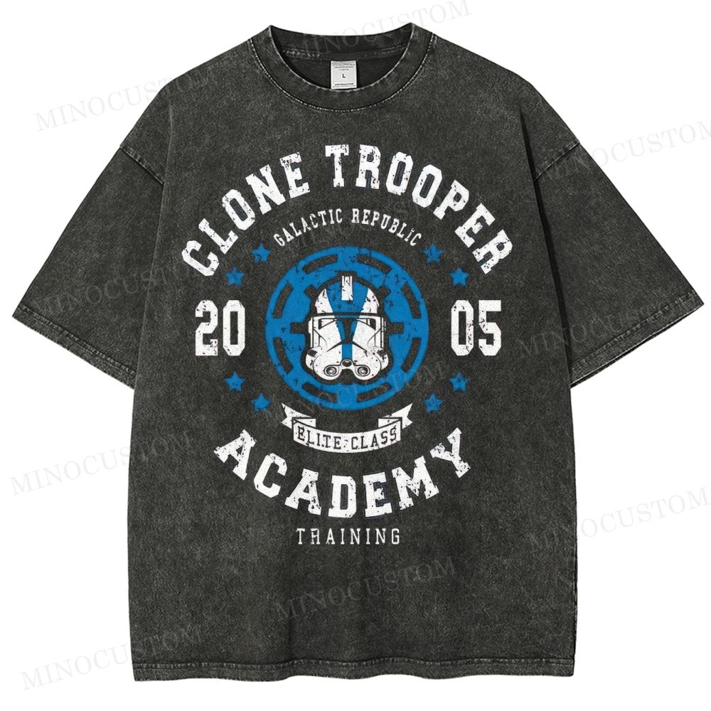 Clone Trooper Academy Washed T-Shirt 