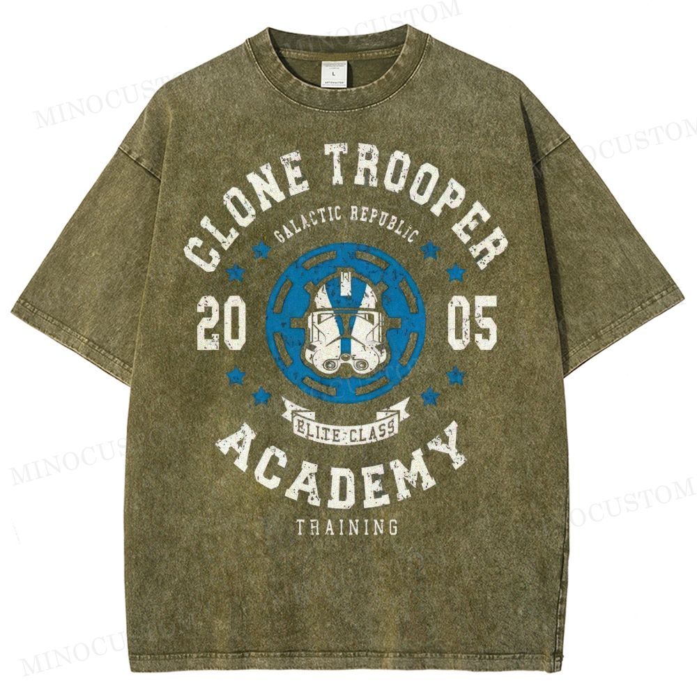 Clone Trooper Academy Washed T-Shirt 
