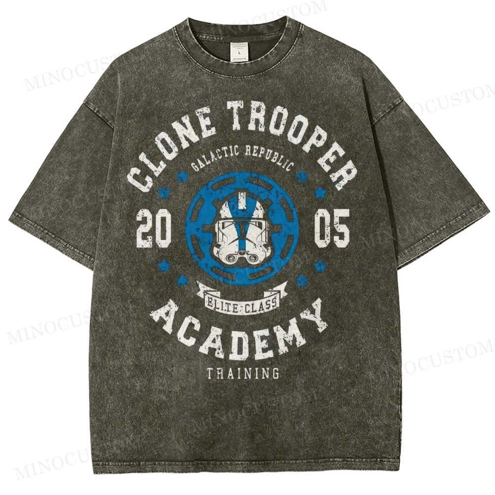 Clone Trooper Academy Washed T-Shirt 