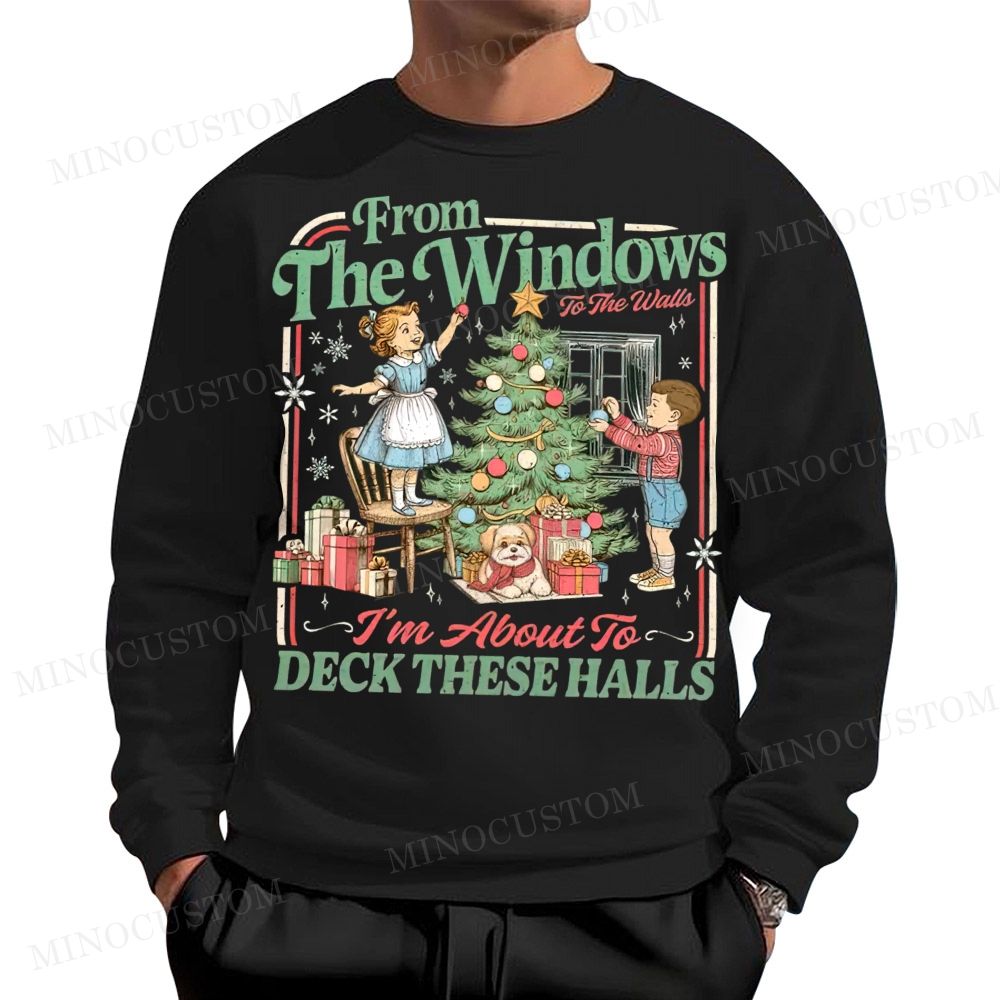 From Windows To Walls, I'm About To Decorate These Hall Cotton Sweatshirts 