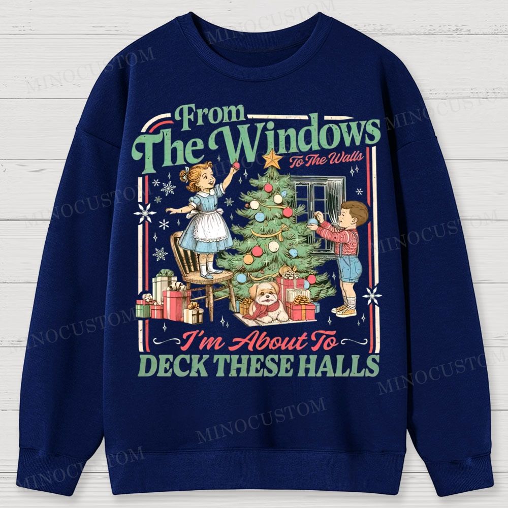 From Windows To Walls, I'm About To Decorate These Hall Cotton Sweatshirts 