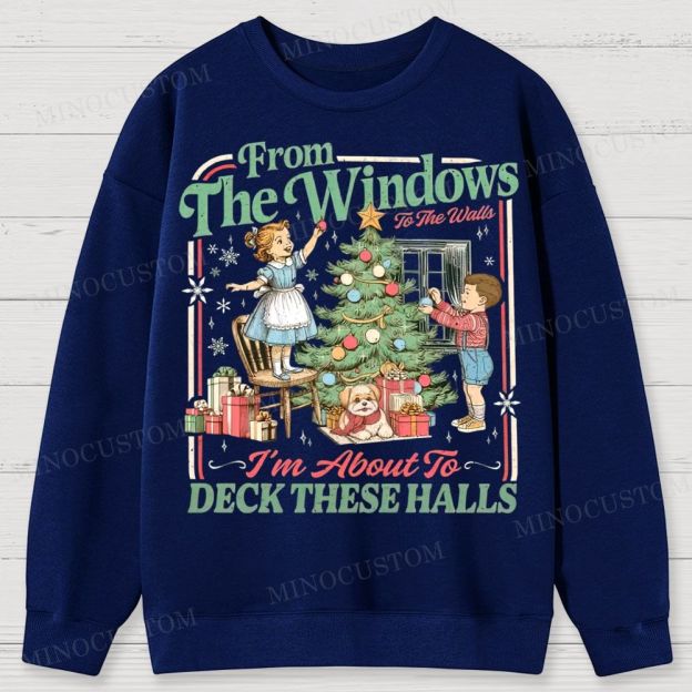 From Windows To Walls, I'm About To Decorate These Hall Cotton Sweatshirts 
