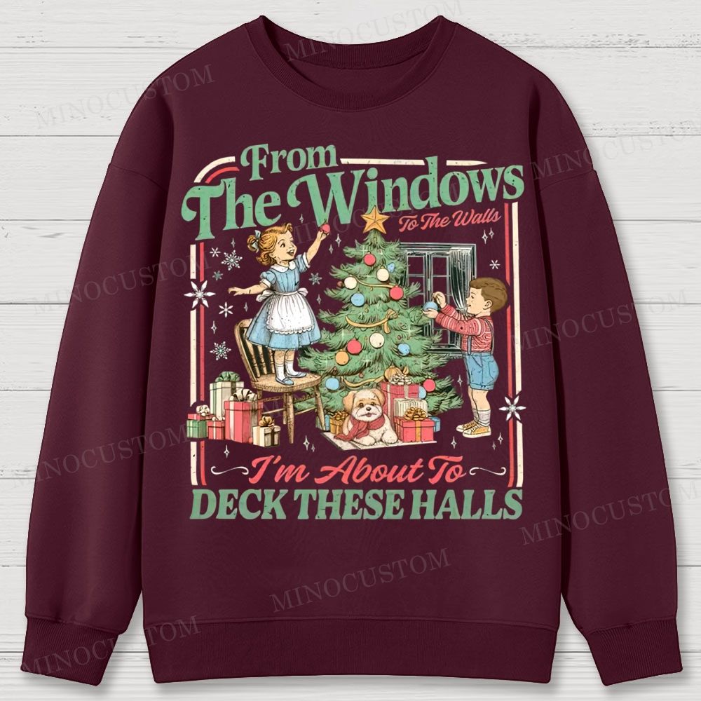 From Windows To Walls, I'm About To Decorate These Hall Cotton Sweatshirts 