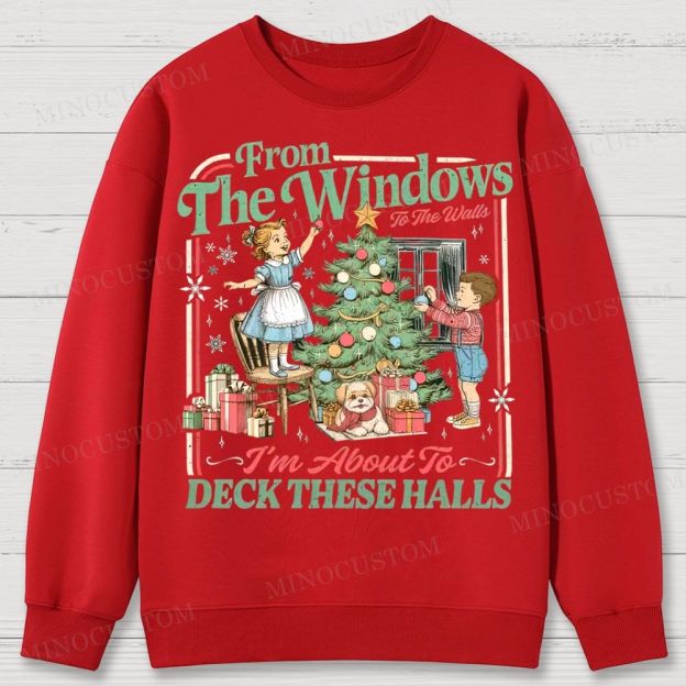From Windows To Walls, I'm About To Decorate These Hall Cotton Sweatshirts 