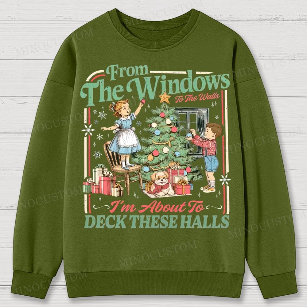 From Windows To Walls, I'm About To Decorate These Hall Cotton Sweatshirts 