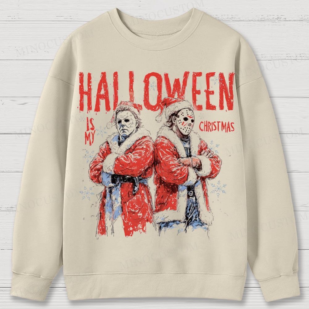 Halloween Christmas Cotton Sweatshirts 