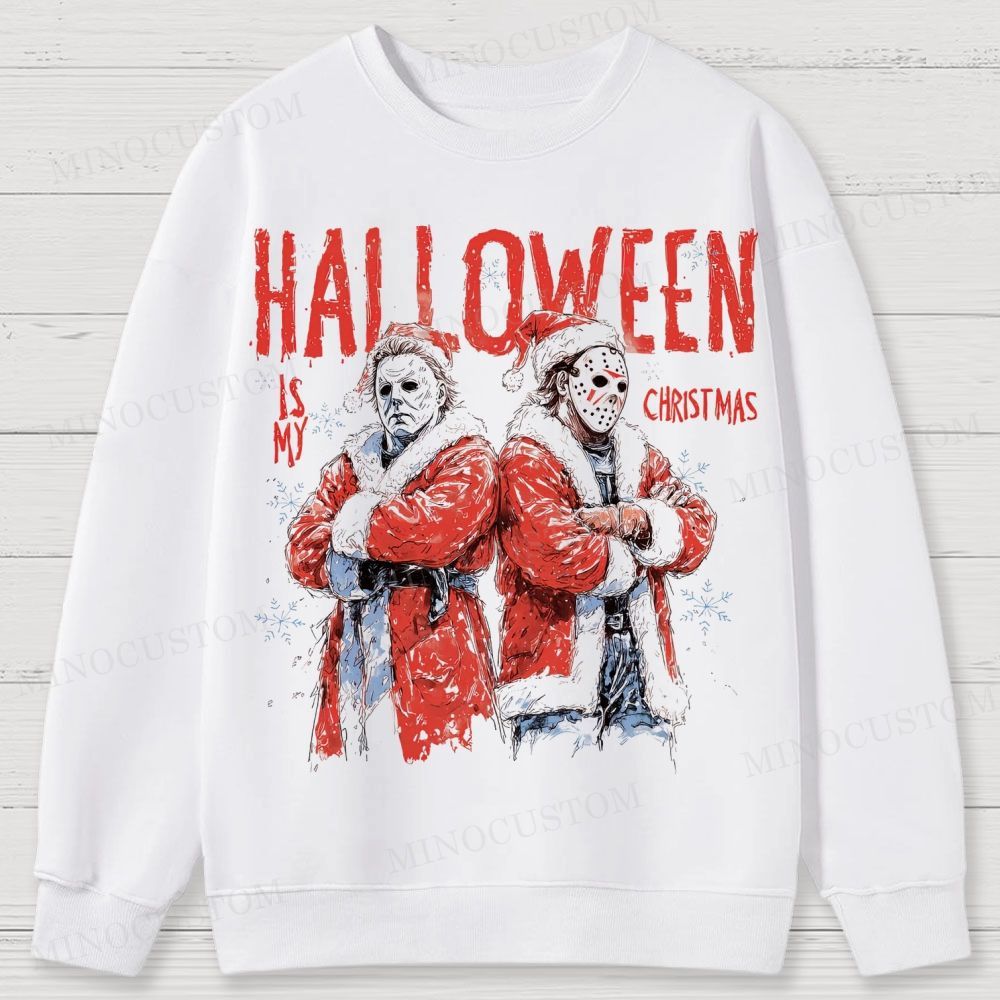 Halloween Christmas Cotton Sweatshirts