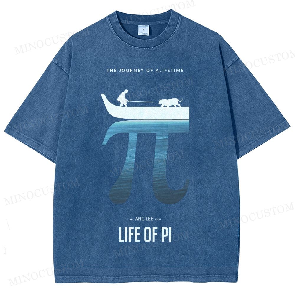 Life of Pi Movie Washed T-Shirt
