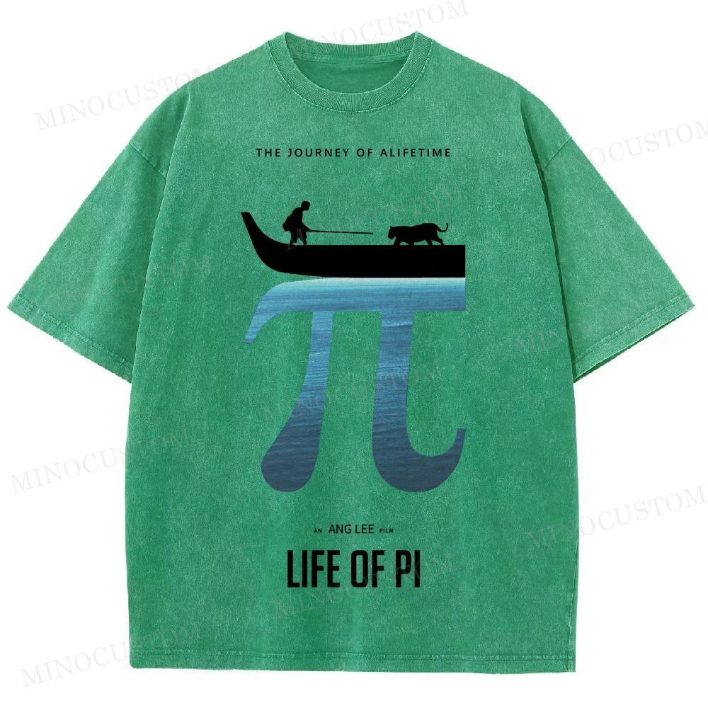 Life of Pi Movie Washed T-Shirt 