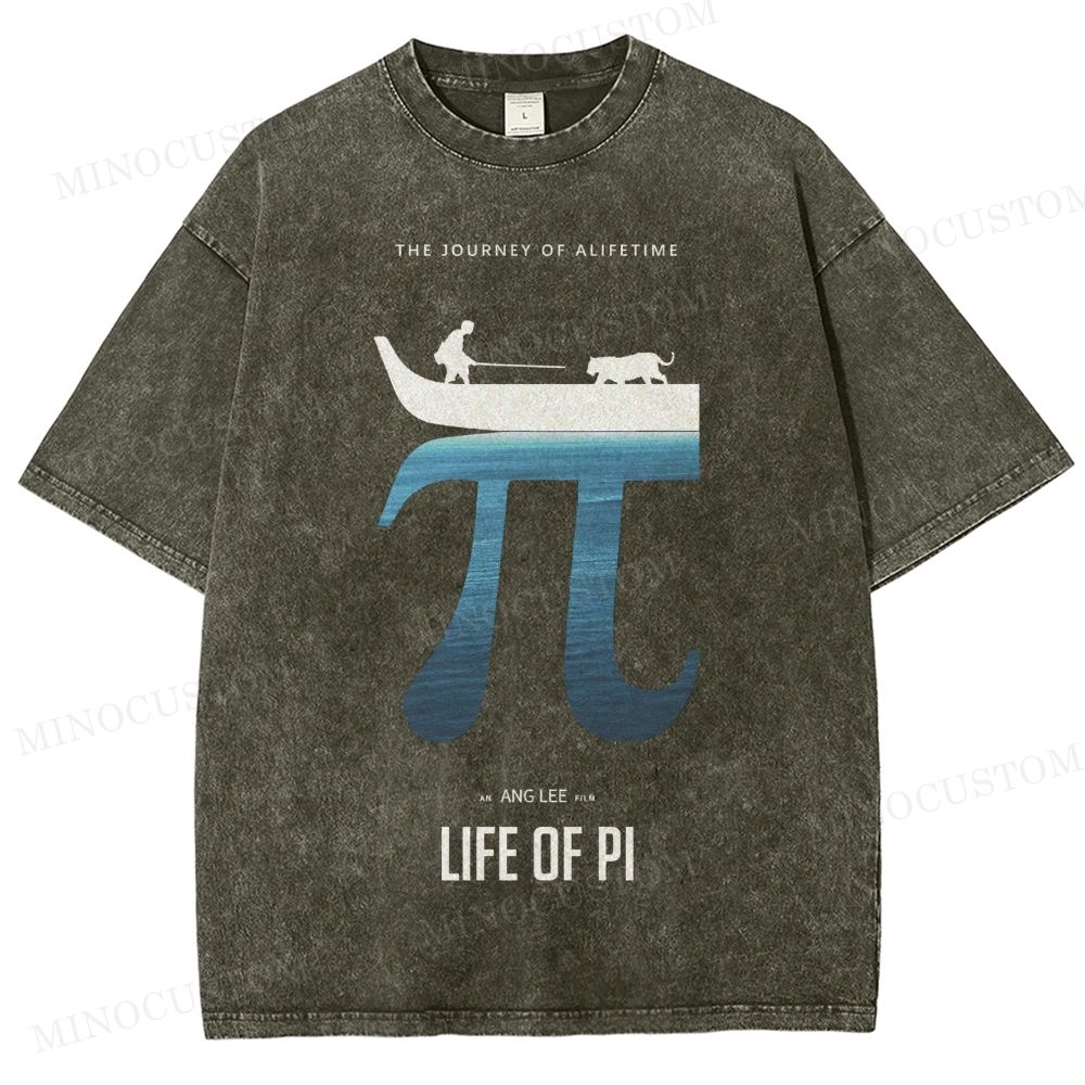 Life of Pi Movie Washed T-Shirt 