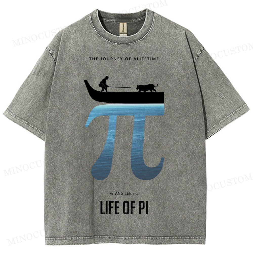 Life of Pi Movie Washed T-Shirt 