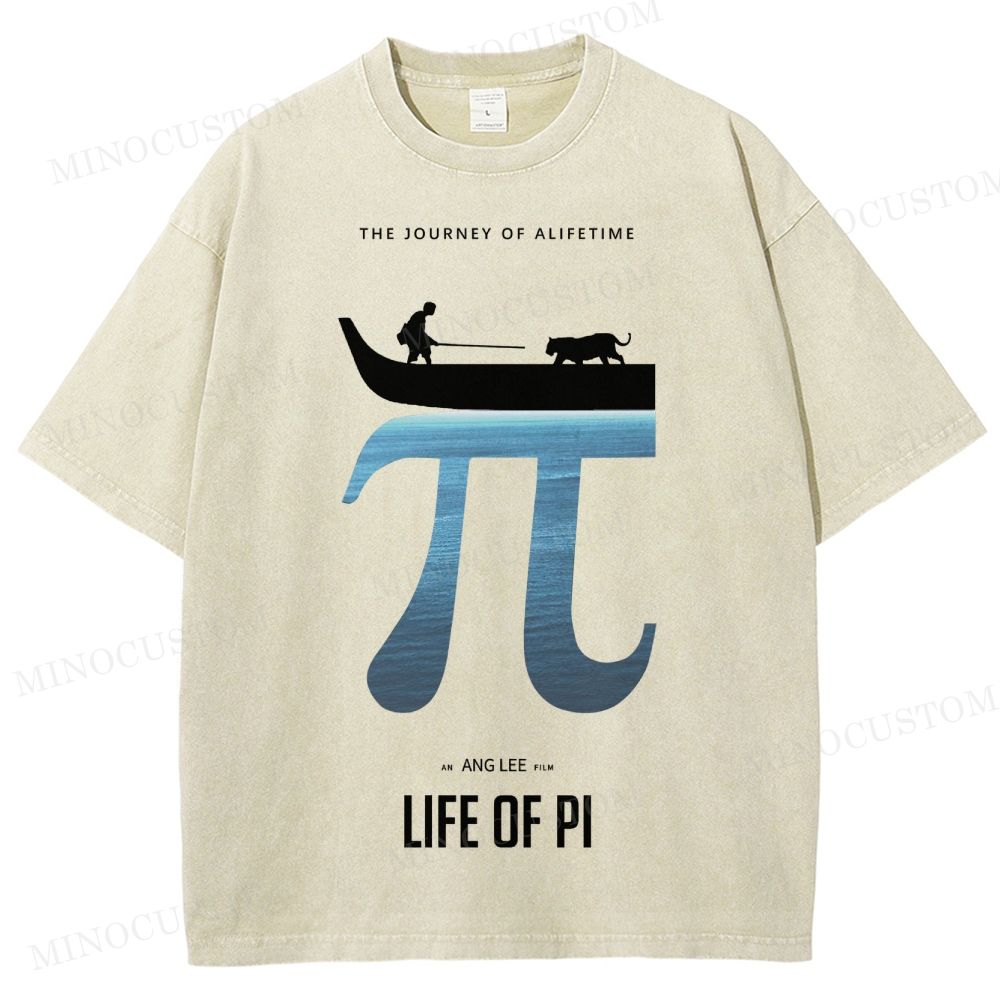 Life of Pi Movie Washed T-Shirt 
