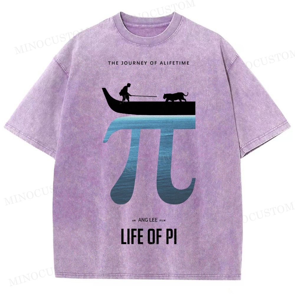 Life of Pi Movie Washed T-Shirt 