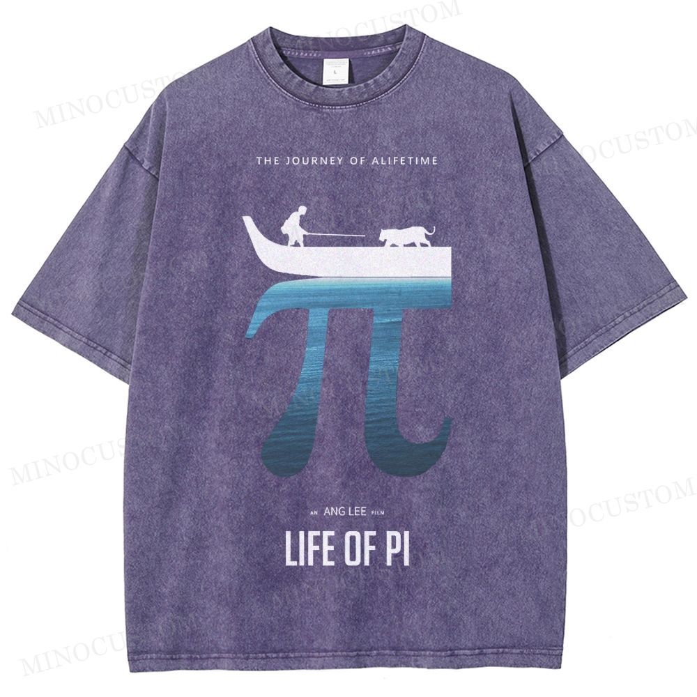 Life of Pi Movie Washed T-Shirt 