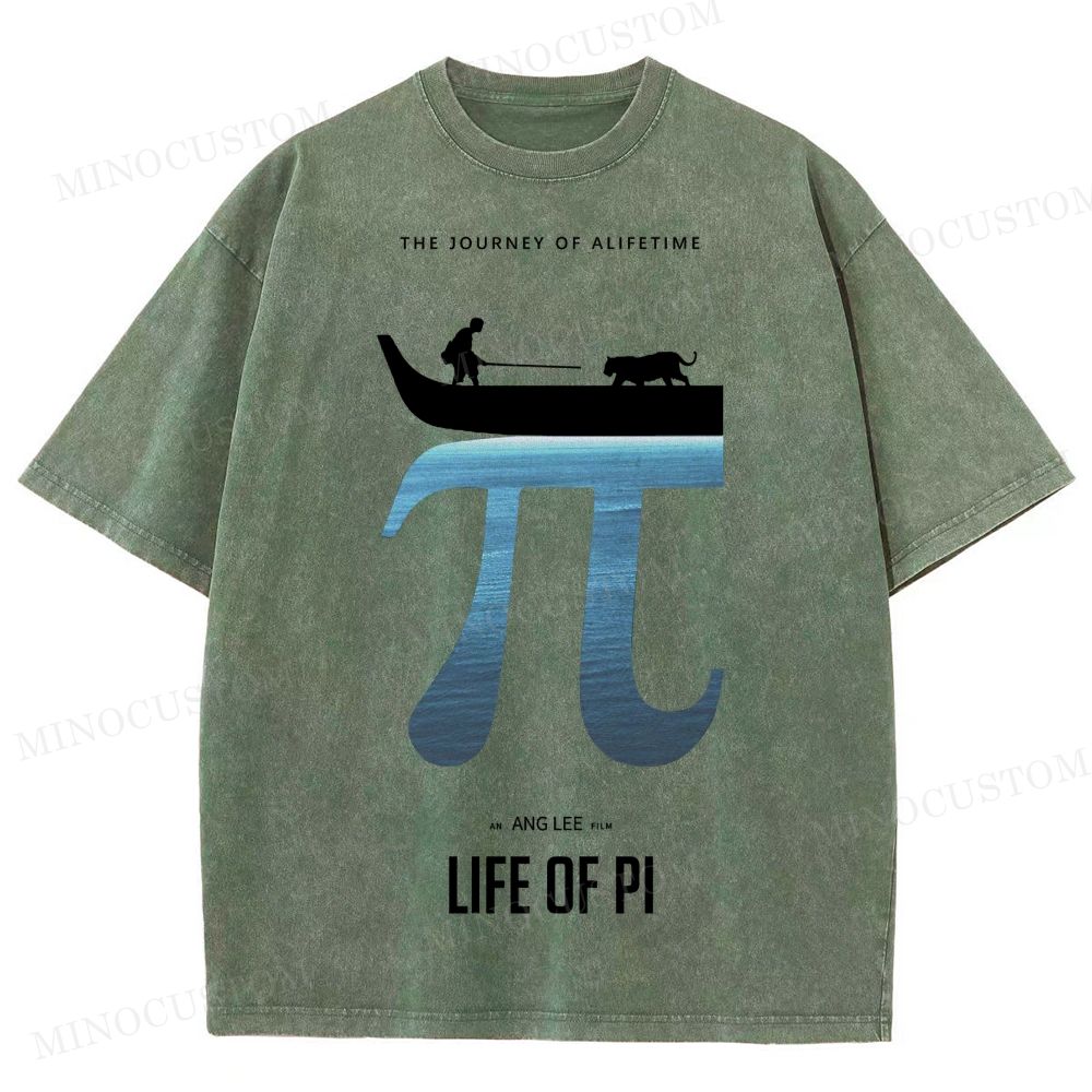 Life of Pi Movie Washed T-Shirt 
