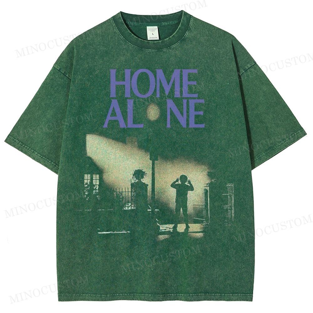Home Alone Silhouette Washed T-Shirt 