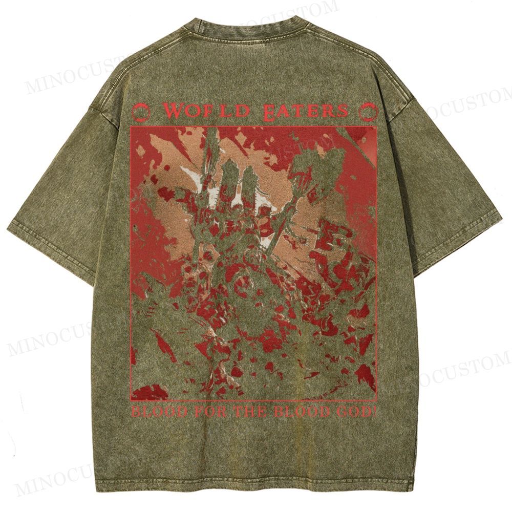 World Eaters Gamer Washed T-Shirt 
