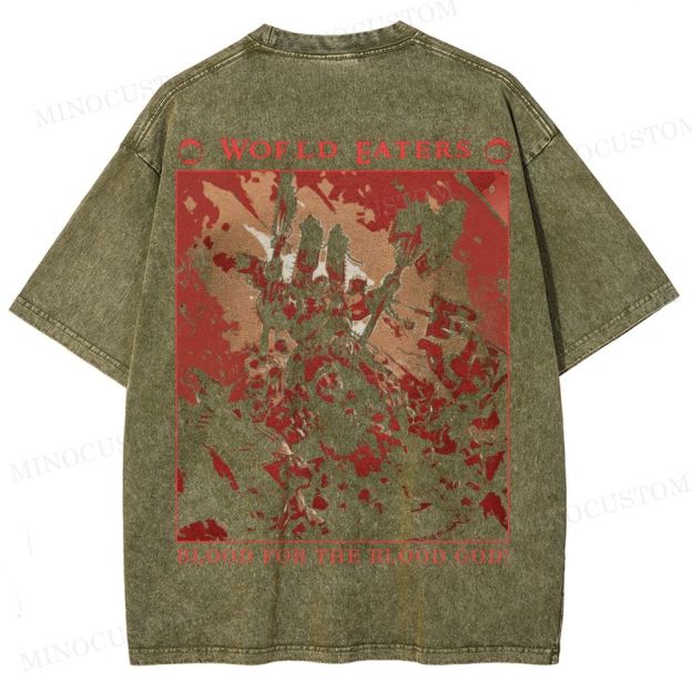 World Eaters Gamer Washed T-Shirt 