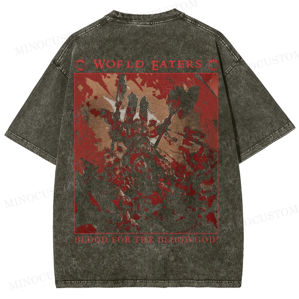 World Eaters Gamer Washed T-Shirt 