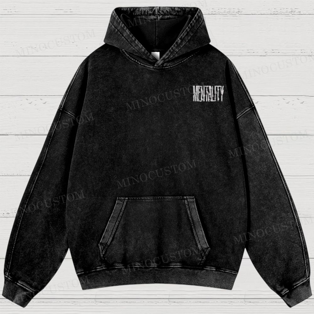 Rising from Hell Washed Hoodies