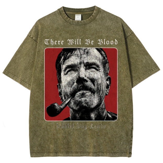 There Will Be Blood Washed T-Shirt 