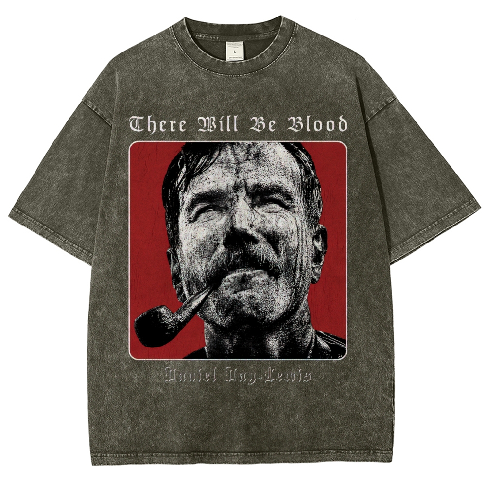 There Will Be Blood Washed T-Shirt 