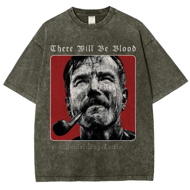 There Will Be Blood Washed T-Shirt 