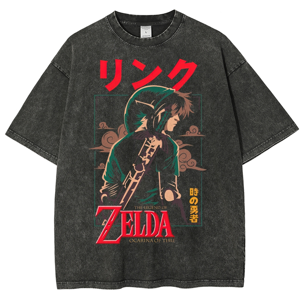 Video Games Washed T-Shirt