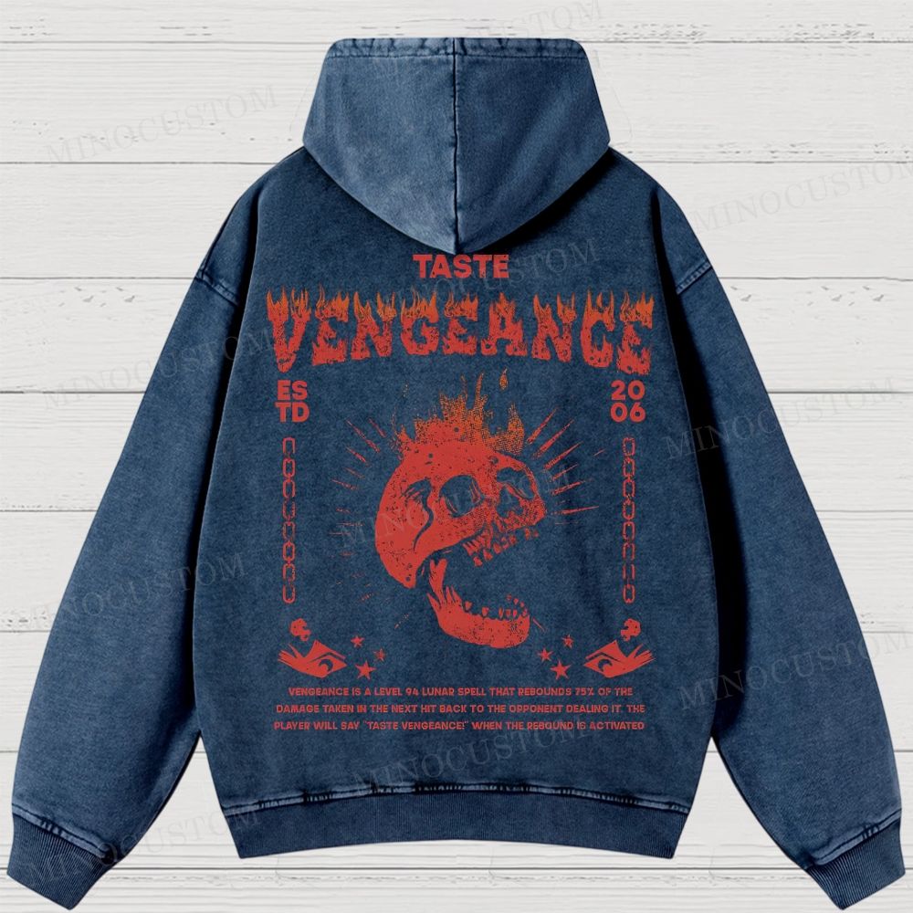 Old School Runescape Washed Hoodies 