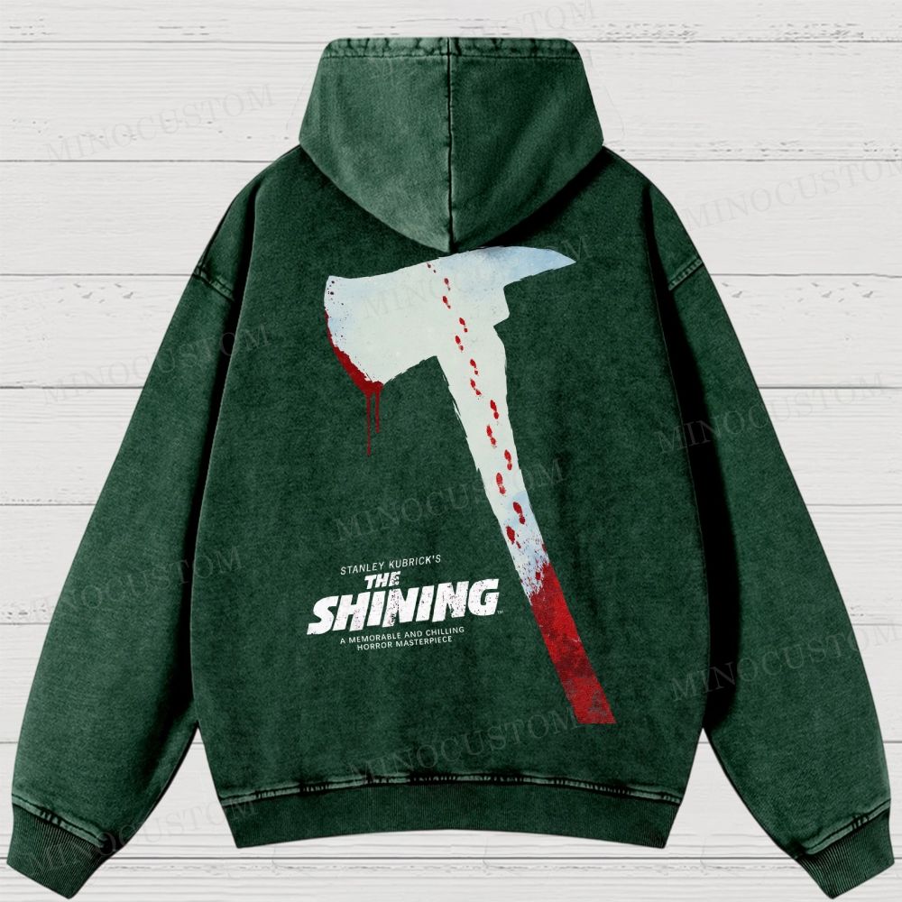 The Shining Axe Washed Hoodies 