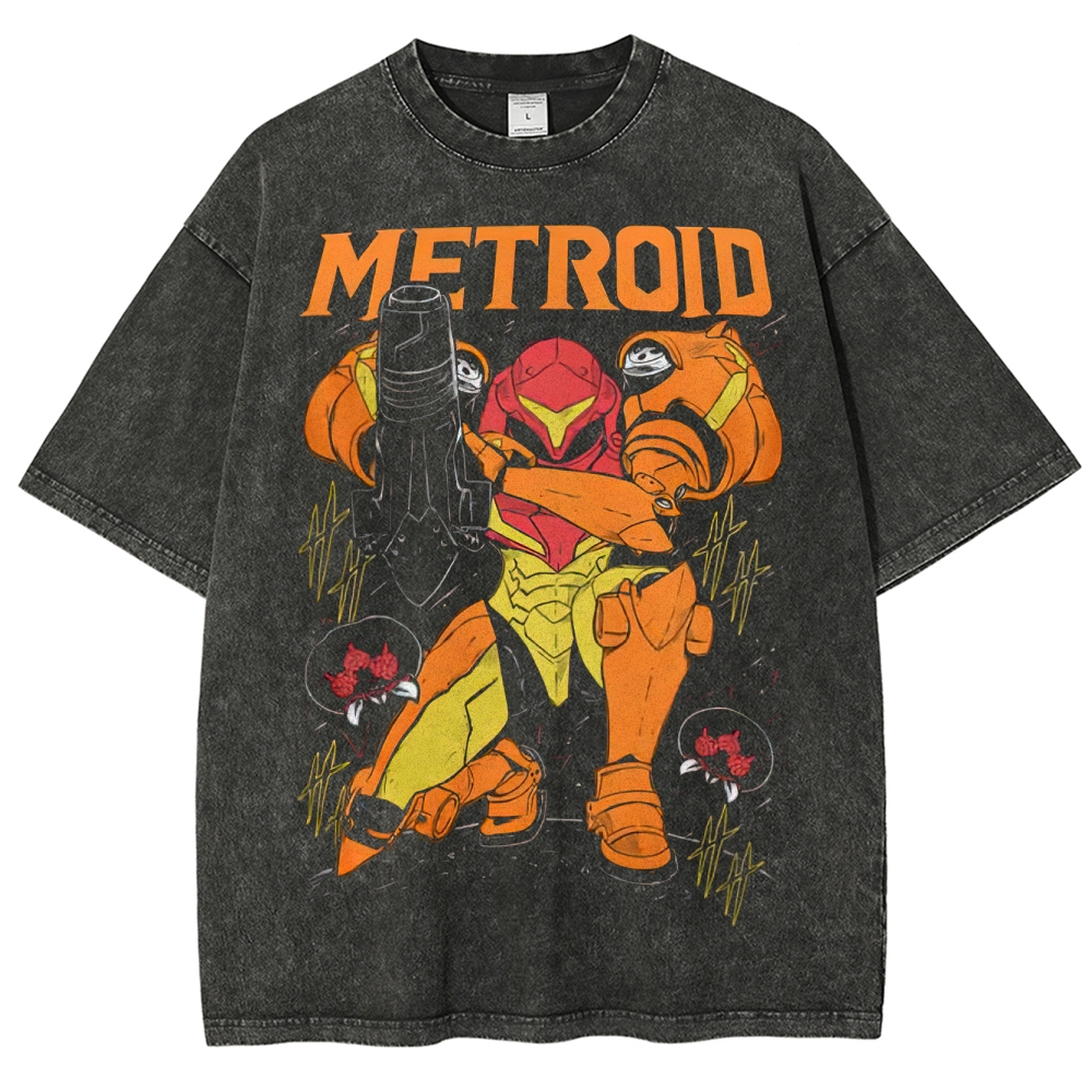 Video Games Washed T-Shirt 