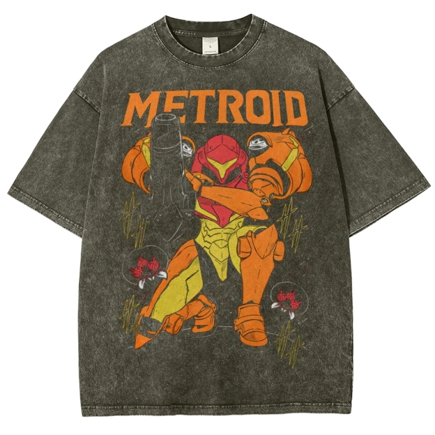 Video Games Washed T-Shirt 