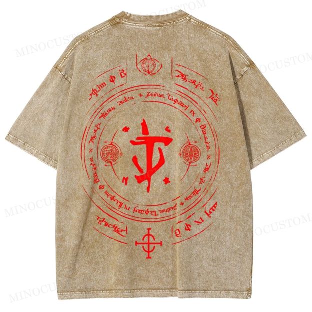 Medieval Sci Fi Gamer Retro Washed T-Shirt 