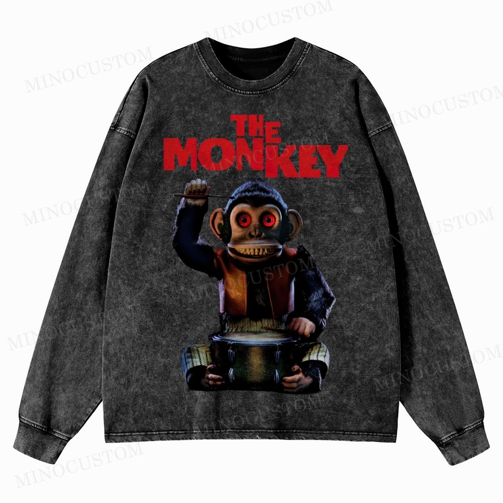 The Monkey Washed Long-Sleeved T-Shirt 