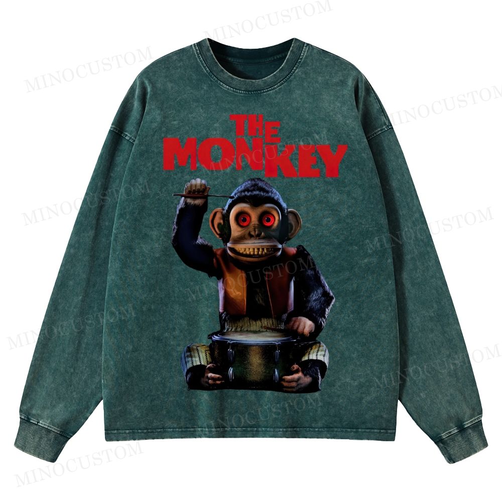 The Monkey Washed Long-Sleeved T-Shirt 