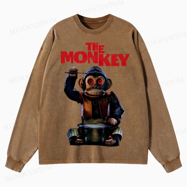 The Monkey Washed Long-Sleeved T-Shirt 