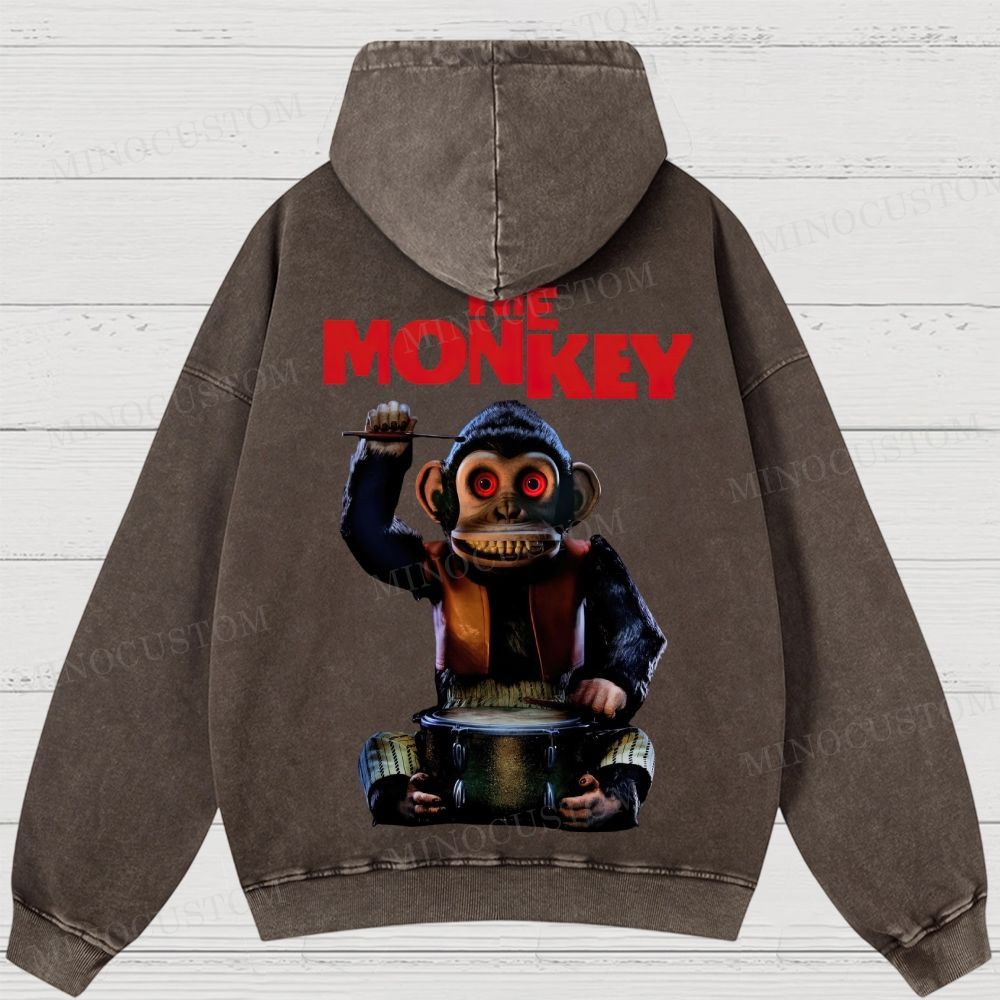 The Monkey Washed Hoodies