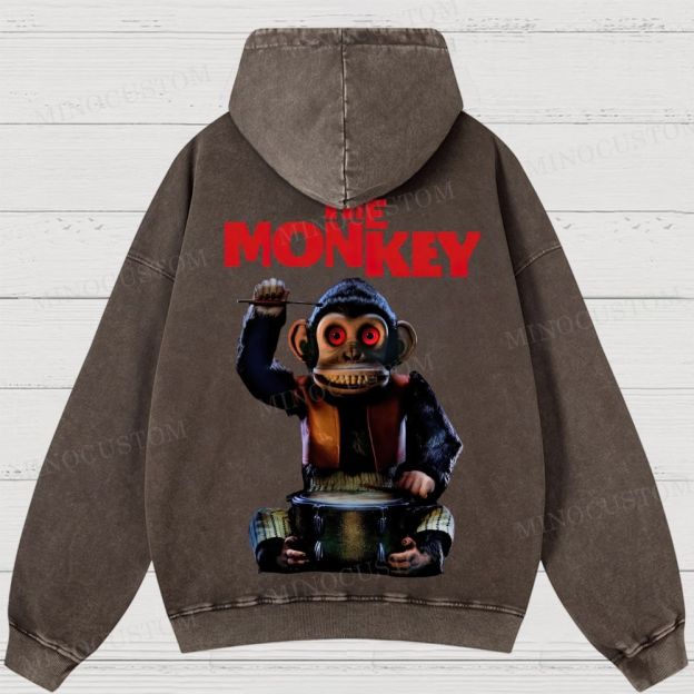 The Monkey Washed Hoodies