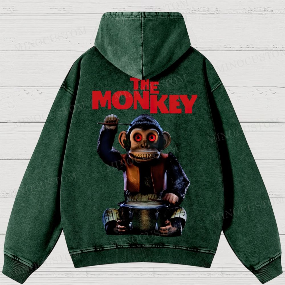 The Monkey Washed Hoodies