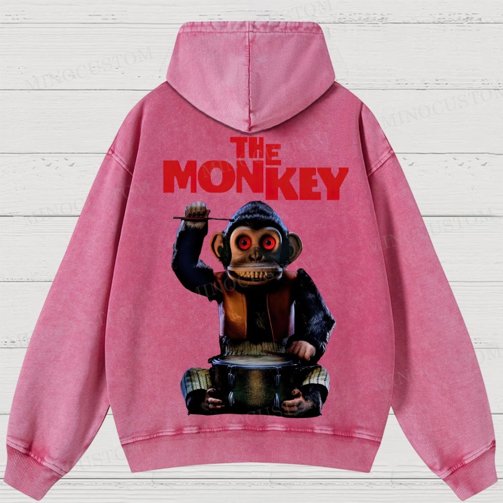 The Monkey Washed Hoodies