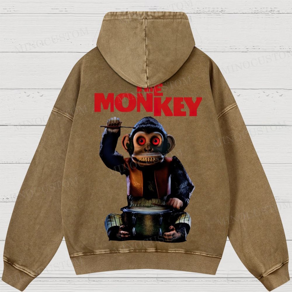 The Monkey Washed Hoodies