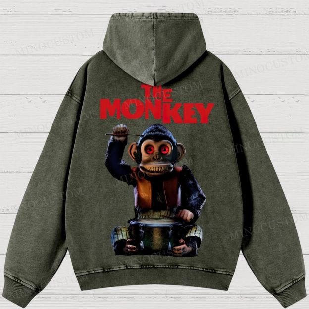 The Monkey Washed Hoodies