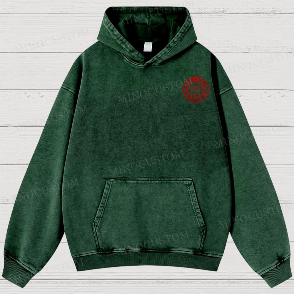Silent Hill Remake Washed Hoodies 